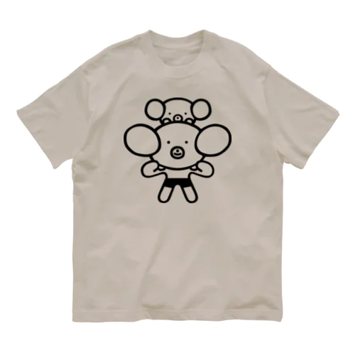パパペロコ　１　コペロコ Organic Cotton T-Shirt