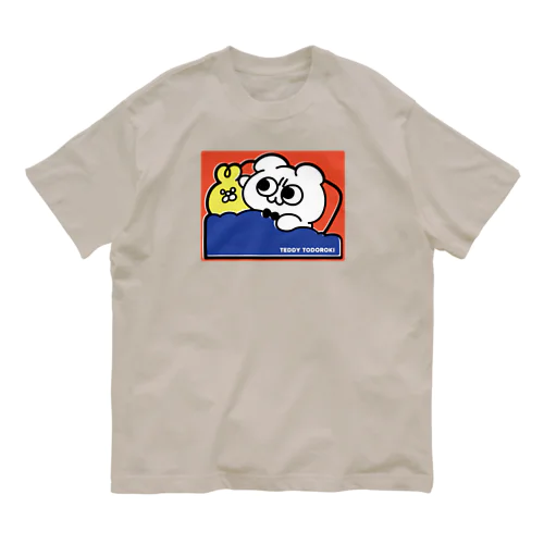 おやすみテディ轟 Organic Cotton T-Shirt