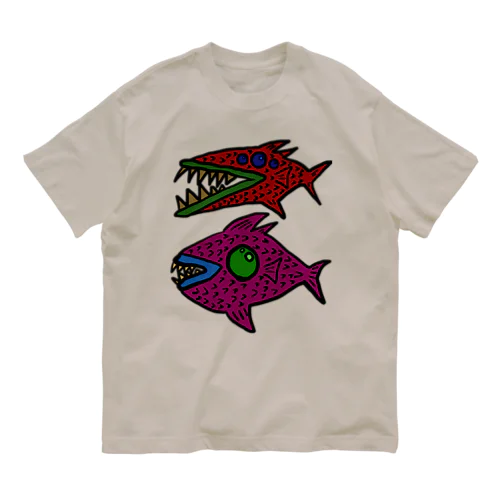 グロザカナ Organic Cotton T-Shirt