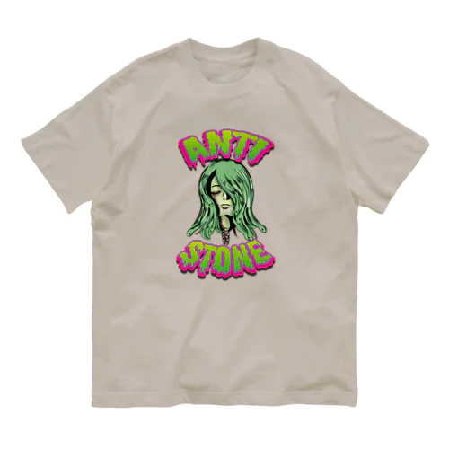 ANTI STONE オーガニックコットンTシャツ