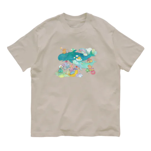 オキゴンドウの夢 オーガニックコットンTシャツ