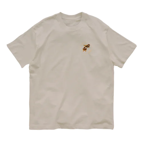 金色のふくらすずめさん Organic Cotton T-Shirt