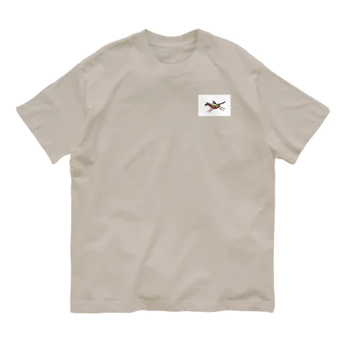 乗馬 Organic Cotton T-Shirt