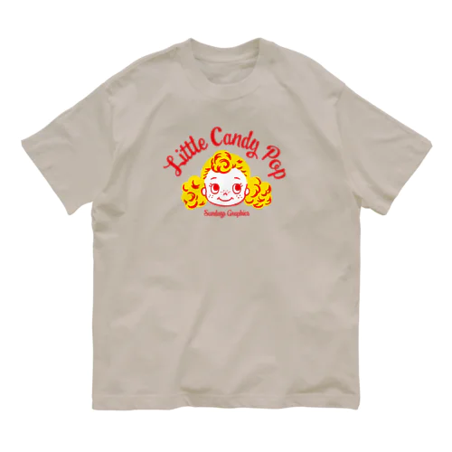 Little Candy Popちゃん！ Organic Cotton T-Shirt