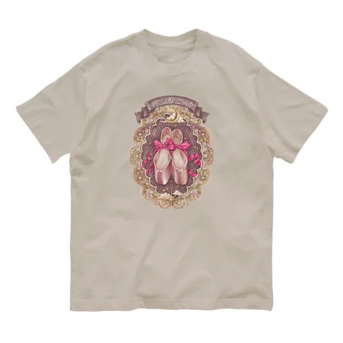 Moonlit EtudeTシャツ【トウシューズ】 Organic Cotton T-Shirt