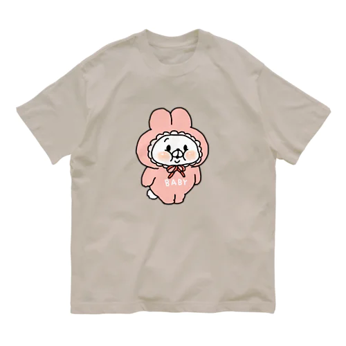 BABY？ぶーぶーちゃん オーガニックコットンTシャツ