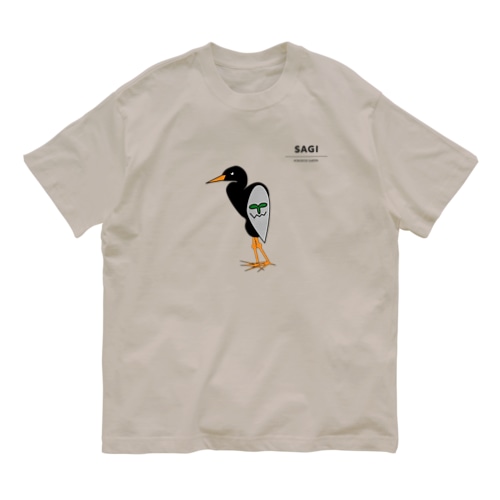 SAGI（サギさん） Organic Cotton T-Shirt
