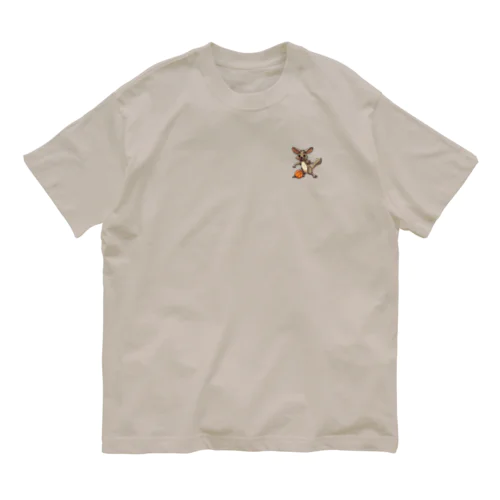 プロバスケットワラビーのビビ君 Organic Cotton T-Shirt