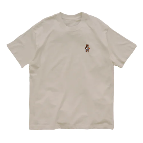 補欠のバスケットベアー　ベル君 Organic Cotton T-Shirt