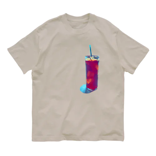 アイスコーヒー オーガニックコットンTシャツ