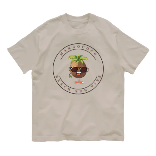 【開店限定価格】ココナッツキャラアイテム Organic Cotton T-Shirt