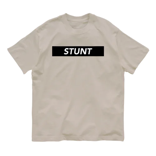 STUNT ボックスロゴ Organic Cotton T-Shirt