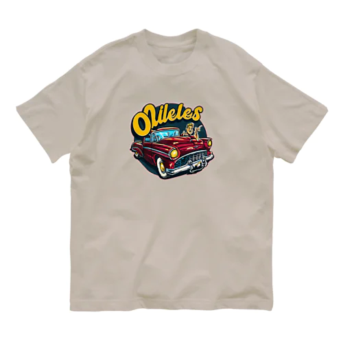 OLDIES　　50’ｓ ＣＡＲ オーガニックコットンTシャツ