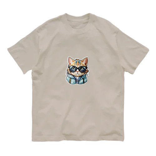 サングラス猫2 Organic Cotton T-Shirt