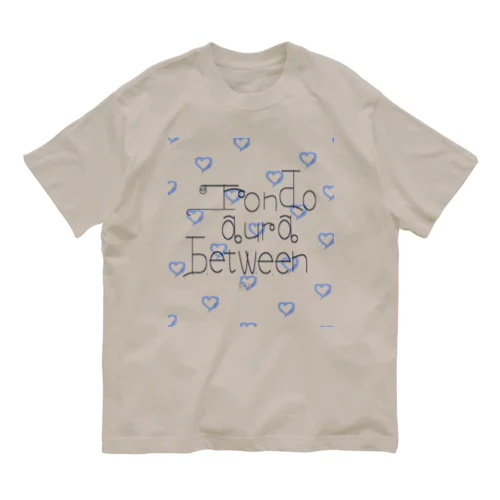 rondoaruabetween オーガニックコットンTシャツ