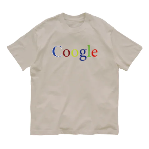 Coogle オリジナルデザイン オーガニックコットンTシャツ