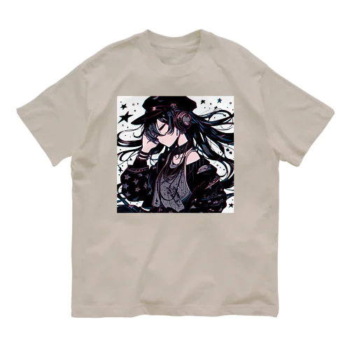 音楽女子３ オーガニックコットンTシャツ