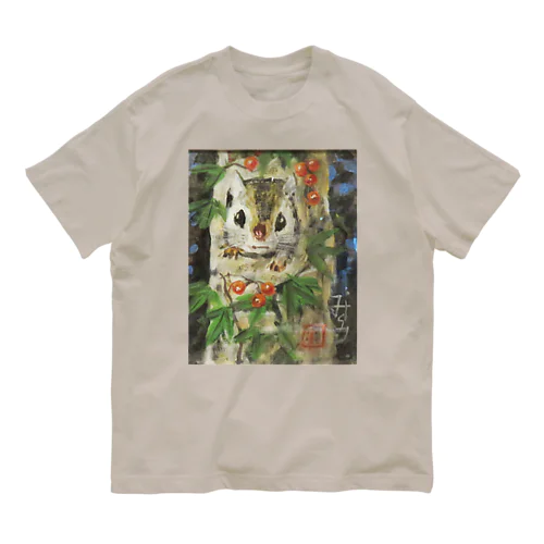 モモンガ Organic Cotton T-Shirt