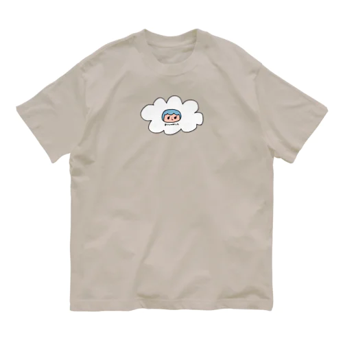 雲なくもりちゃん Organic Cotton T-Shirt