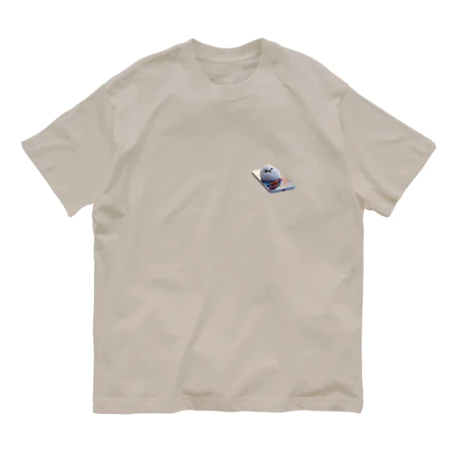 ゆったりスマエナガさん Organic Cotton T-Shirt