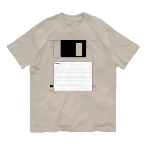 floppy disk 3.5inch オーガニックコットンTシャツ