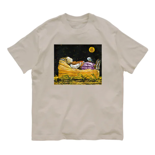 星降る夜　b オーガニックコットンTシャツ