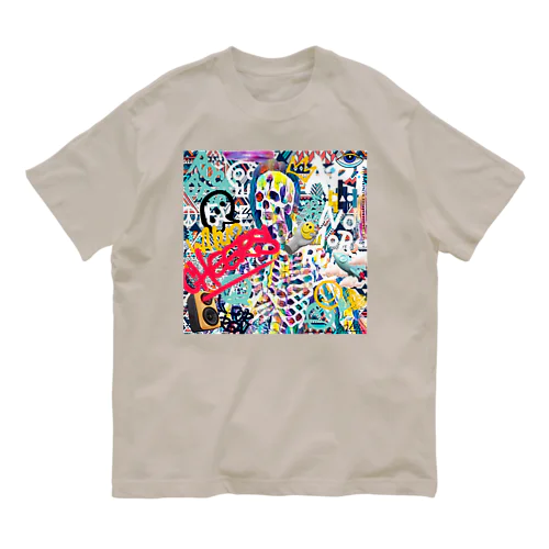 GAIKOTSU～RyokonishiNFT SELPHY オーガニックコットンTシャツ