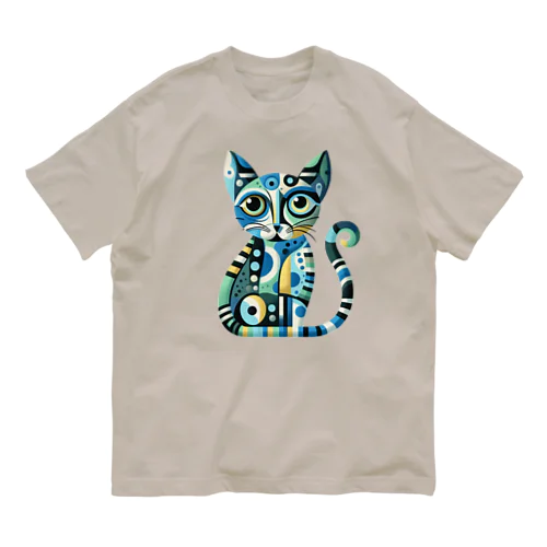 カラフル猫 Organic Cotton T-Shirt