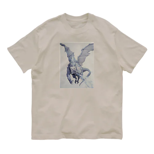 Blizzard Dragon Organic Cotton T-Shirt