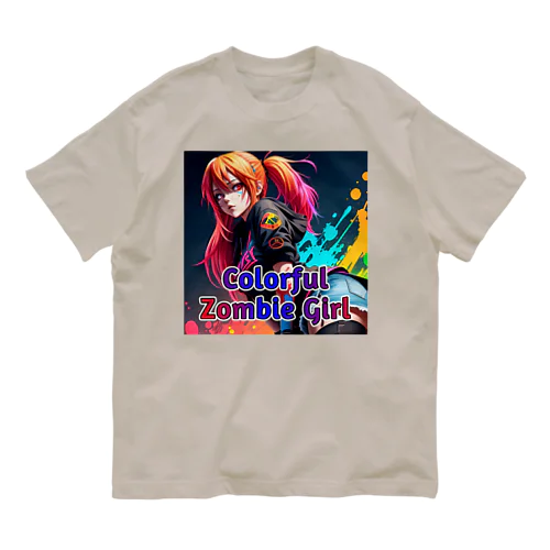 Colorful Zombie Girl Vol.3 Organic Cotton T-Shirt