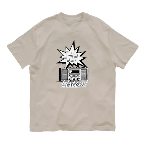 ラジオ オーガニックコットンTシャツ