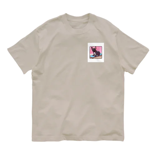 GURASANブルドック オーガニックコットンTシャツ