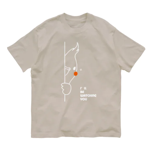 オカメインコ ( white / ロゴマークあり ) Organic Cotton T-Shirt