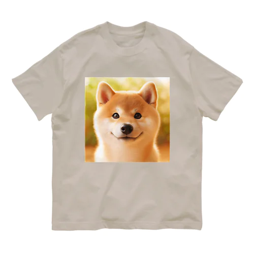 かわいい柴犬の子犬 #5 Organic Cotton T-Shirt