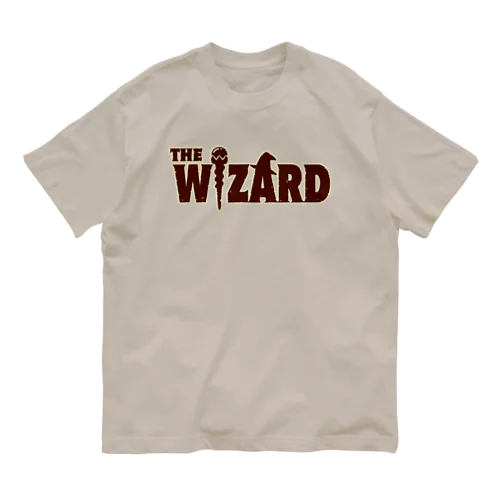 THE WIZARD (魔法使い) ロゴ オーガニックコットンTシャツ