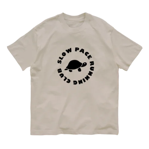 Slow Pace Running Club Tシャツ オーガニックコットンTシャツ