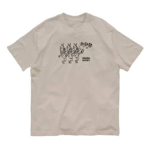 INANAKICK!!!!! オーガニックコットンTシャツ