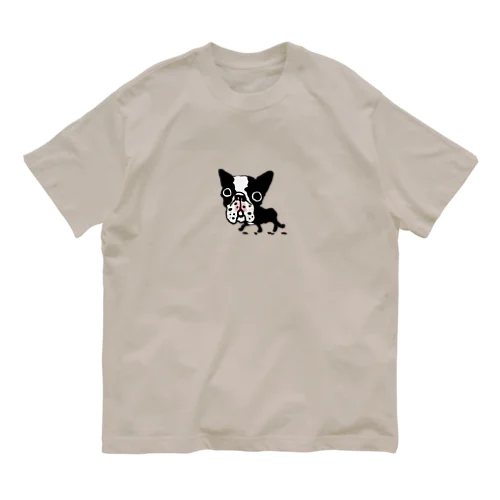 SNUB NOSE DOGS※ボストンテリア※ オーガニックコットンTシャツ