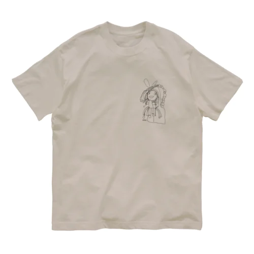 ©Kia　第３弾 （黒） Organic Cotton T-Shirt