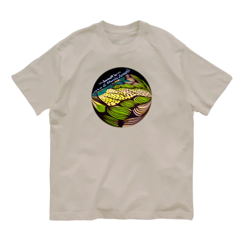 オリジナルJamaTieロゴ～アフリカン オーガニックコットンTシャツ