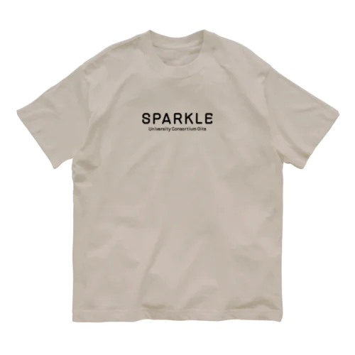 SPARKLE-シンプル オーガニックコットンTシャツ