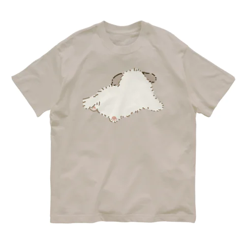 ふわんわんパピー（おけつ） オーガニックコットンTシャツ