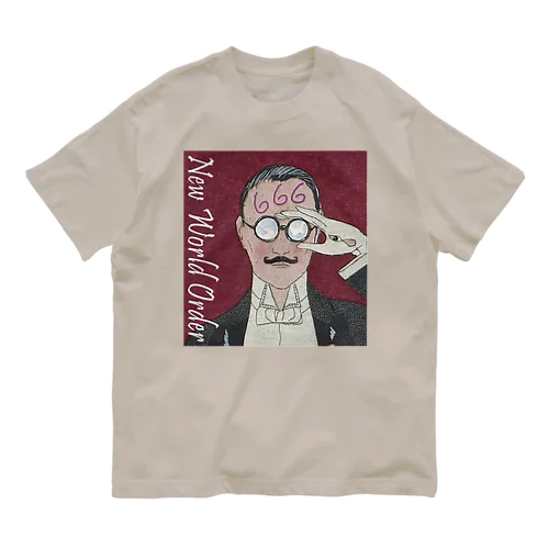 New World Order オーガニックコットンTシャツ