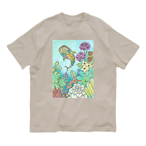 海 オーガニックコットンTシャツ