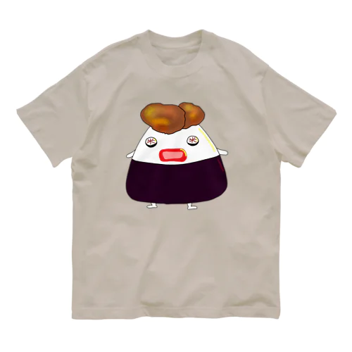 からあげのおにぎり🍙 オーガニックコットンTシャツ