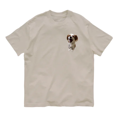 キャバリアのしーちゃん Organic Cotton T-Shirt