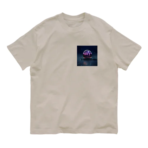 異星から見た青き星の幻想 Organic Cotton T-Shirt