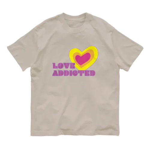 Love Addicted Organic Cotton T-Shirt