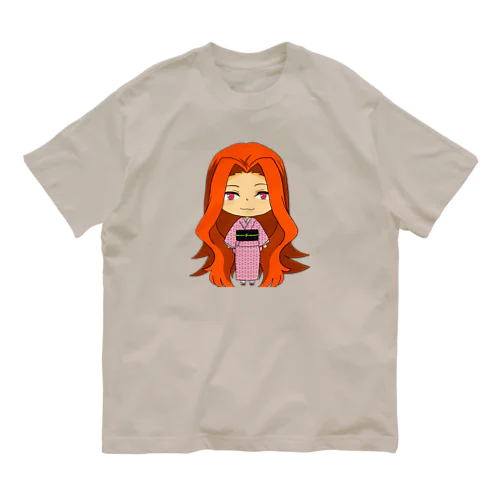 橙慈結 オーガニックコットンTシャツ