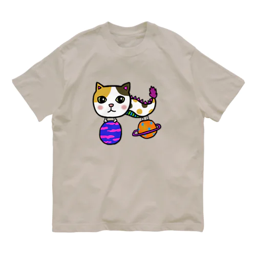 ドラ猫シリーズ（宇宙） Organic Cotton T-Shirt